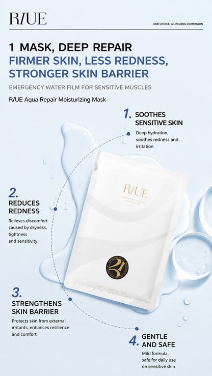 RIUE Deep Moisturizing Facial Mask — The Step That Stops the Tightness