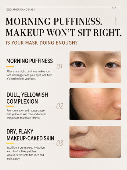 RIUE Ice Americano Facial Mask — For Mornings That Started Rough