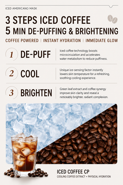 RIUE Ice Americano Facial Mask — For Mornings That Started Rough