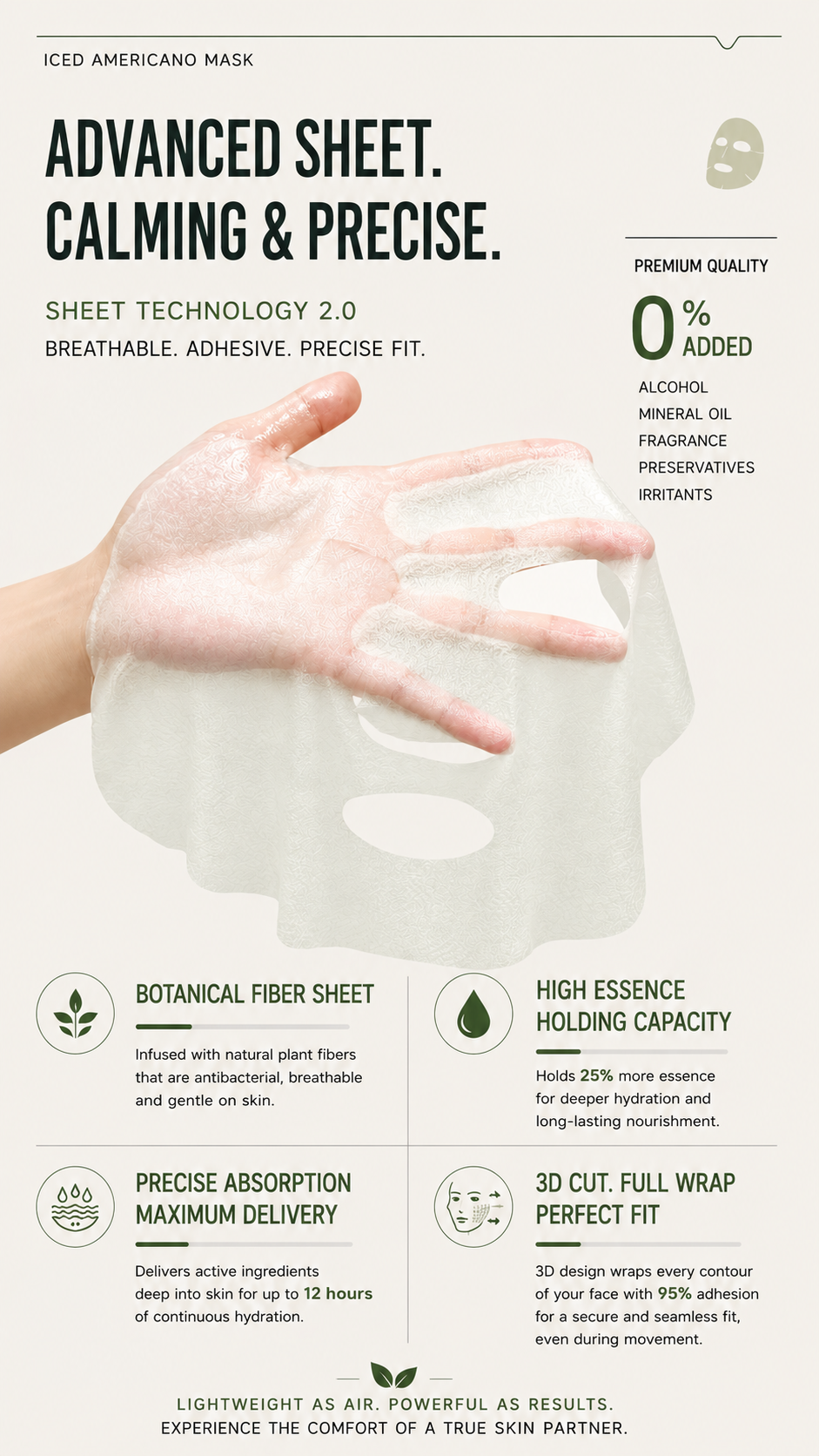 RIUE Ice Americano Facial Mask — For Mornings That Started Rough