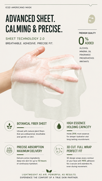 RIUE Ice Americano Facial Mask — For Mornings That Started Rough